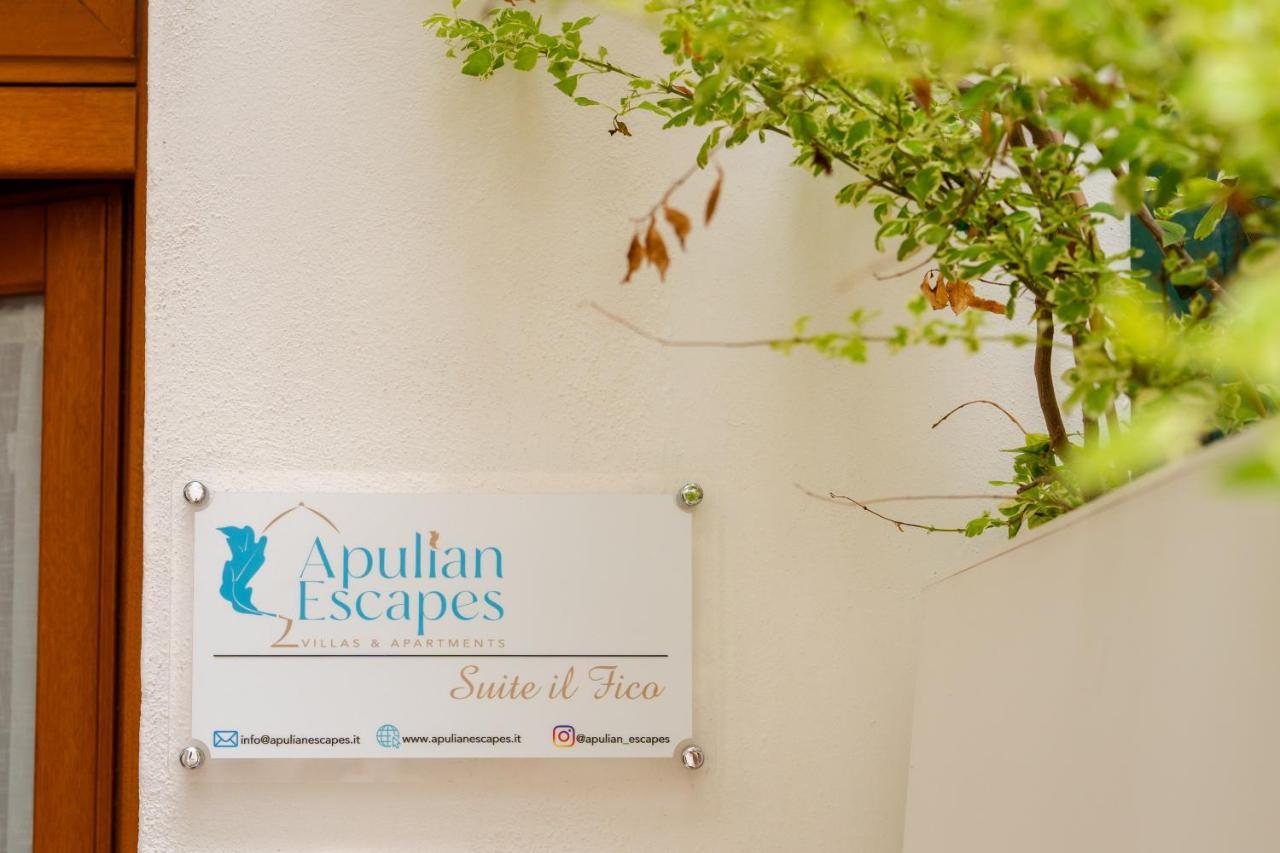 פולינאנו א מארה Apulian Escapes - Suite Il Fico מראה חיצוני תמונה